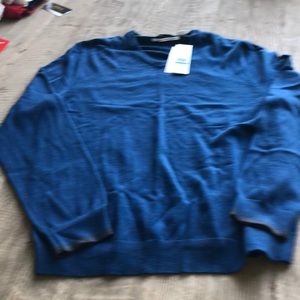 Calvin Klein men blue sweater